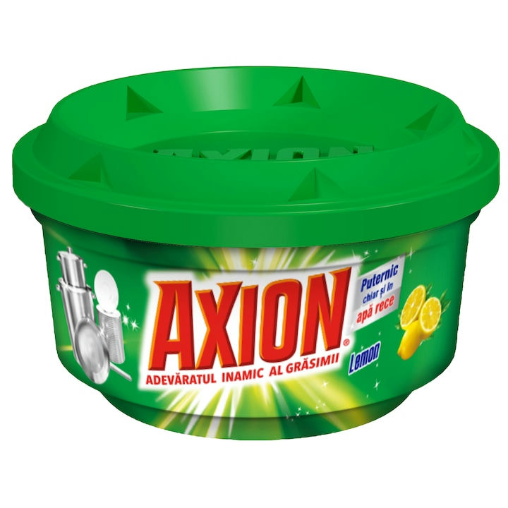 Pastă de vase Axion Lemon, 225 g